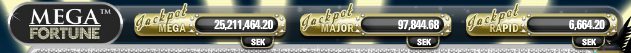 Mega fortune jackpott