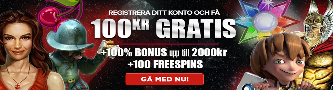 100kr gratis