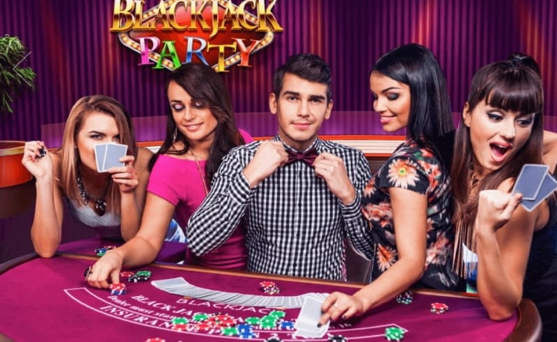 Blackjack Party live casino