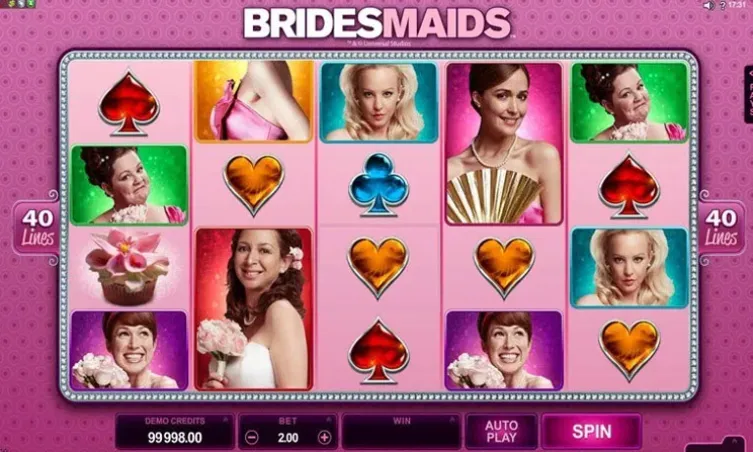 Skärmbild från spelet Bridesmaids.