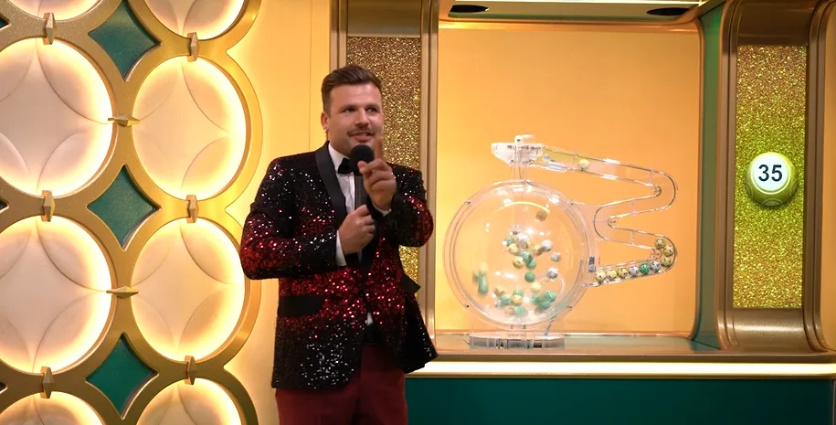 Skärmbild från spelet Mega Ball.