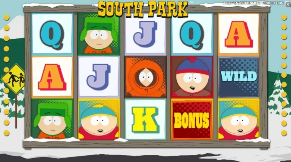 Skärmbild från spelet South Park.